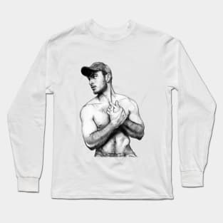 Cap Long Sleeve T-Shirt